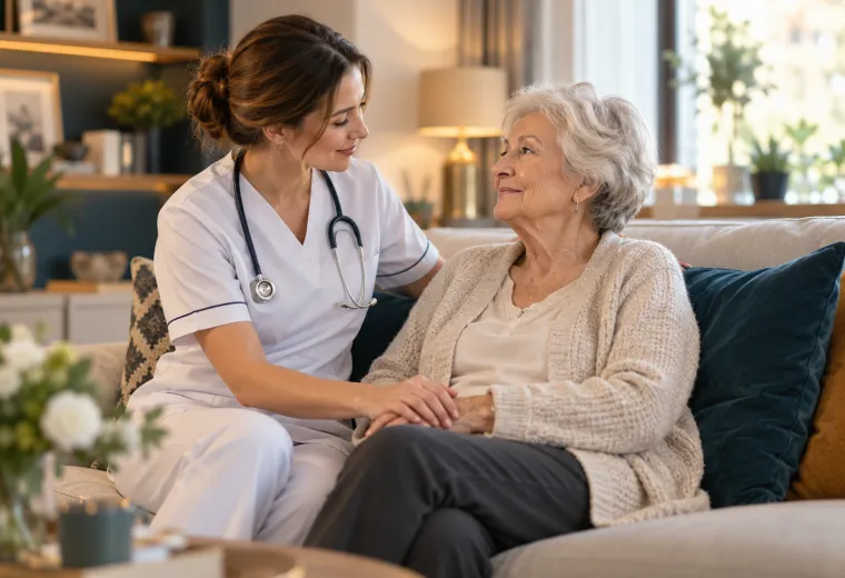 Accompagnement et soins d’une personne âgée à domicile